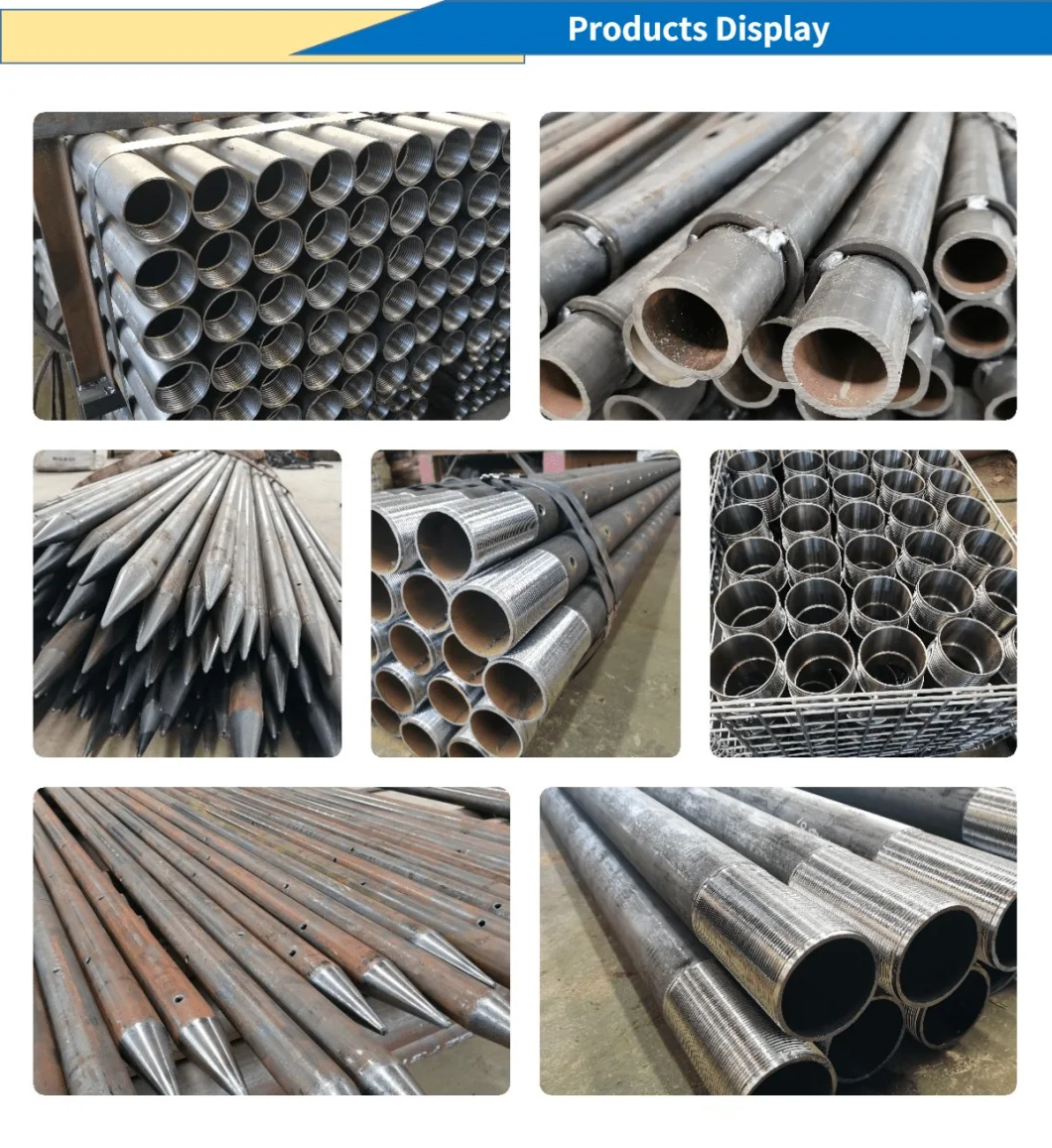 5 1/2 " Reverse Circulation API 127mm Water Well Drilling Rod/Drill Pipe Tube with 2 7/8" Reg Joint